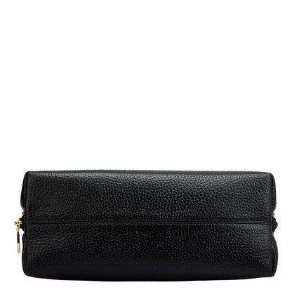 Wax Leather Multi Pouch - Black