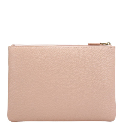 Wax Leather Multi Pouch - Feather
