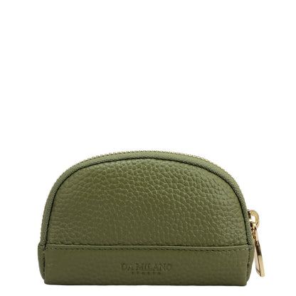 Wax Leather Multi Pouch - Fern