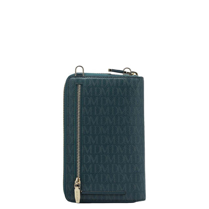 Monogram Leather Crossbody - Octane
