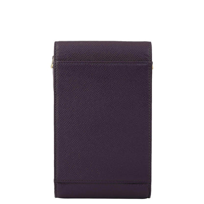 Franzy Leather Crossbody - Grapevine