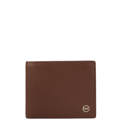 Date Bifold Leather Mens Wallet