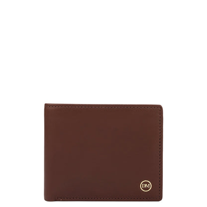 Brown Bifold Leather Mens Wallet