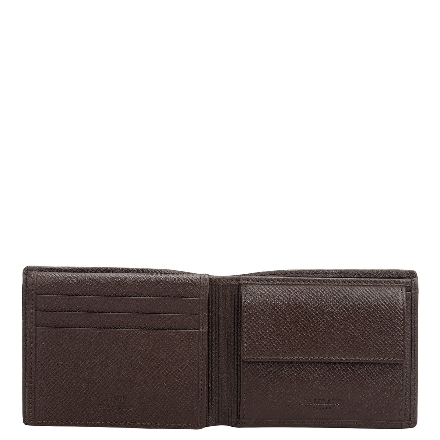 Date Bifold Leather Mens Wallet