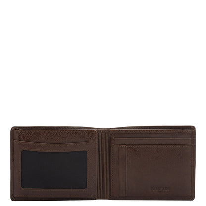 Brown Bifold Leather Mens Wallet