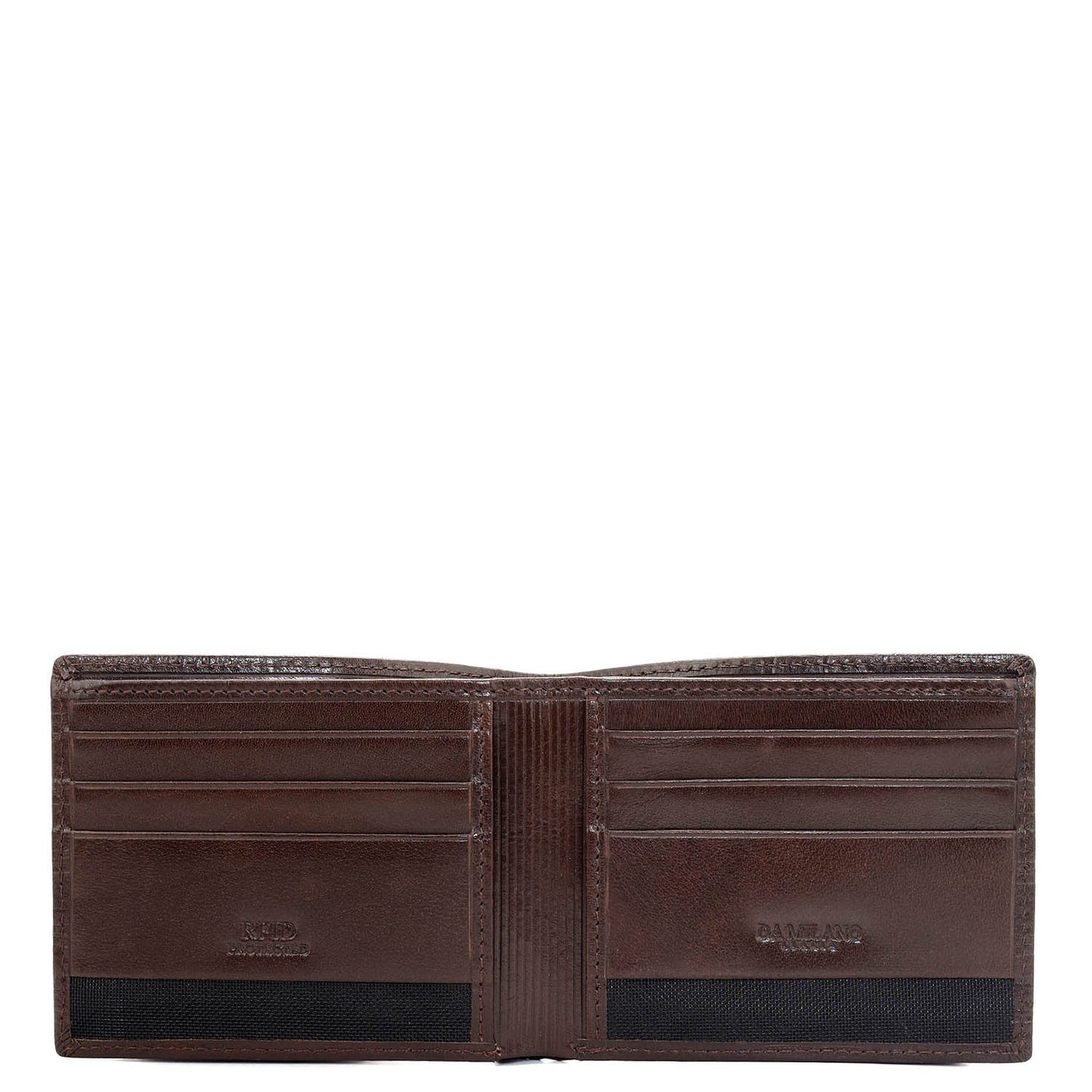 Brown Bifold Leather Mens Wallet