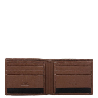 Date Bifold Leather Mens Wallet