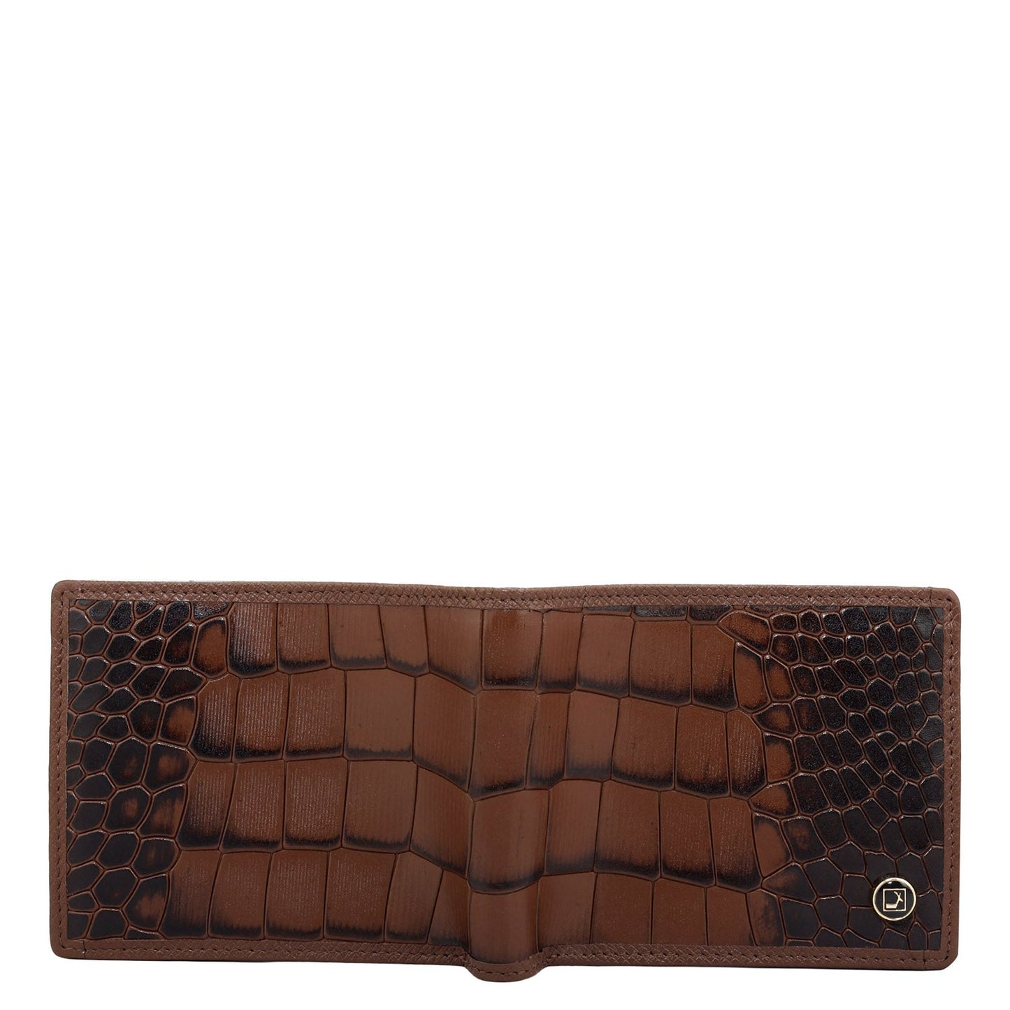 Date Bifold Leather Mens Wallet