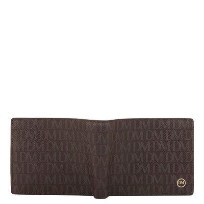 Chocolate Bifold Leather Mens Wallet