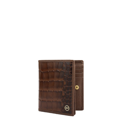 Date Bifold Leather Mens Wallet