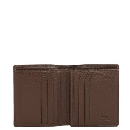 Date Bifold Leather Mens Wallet