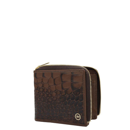 Date Bifold Leather Mens Wallet