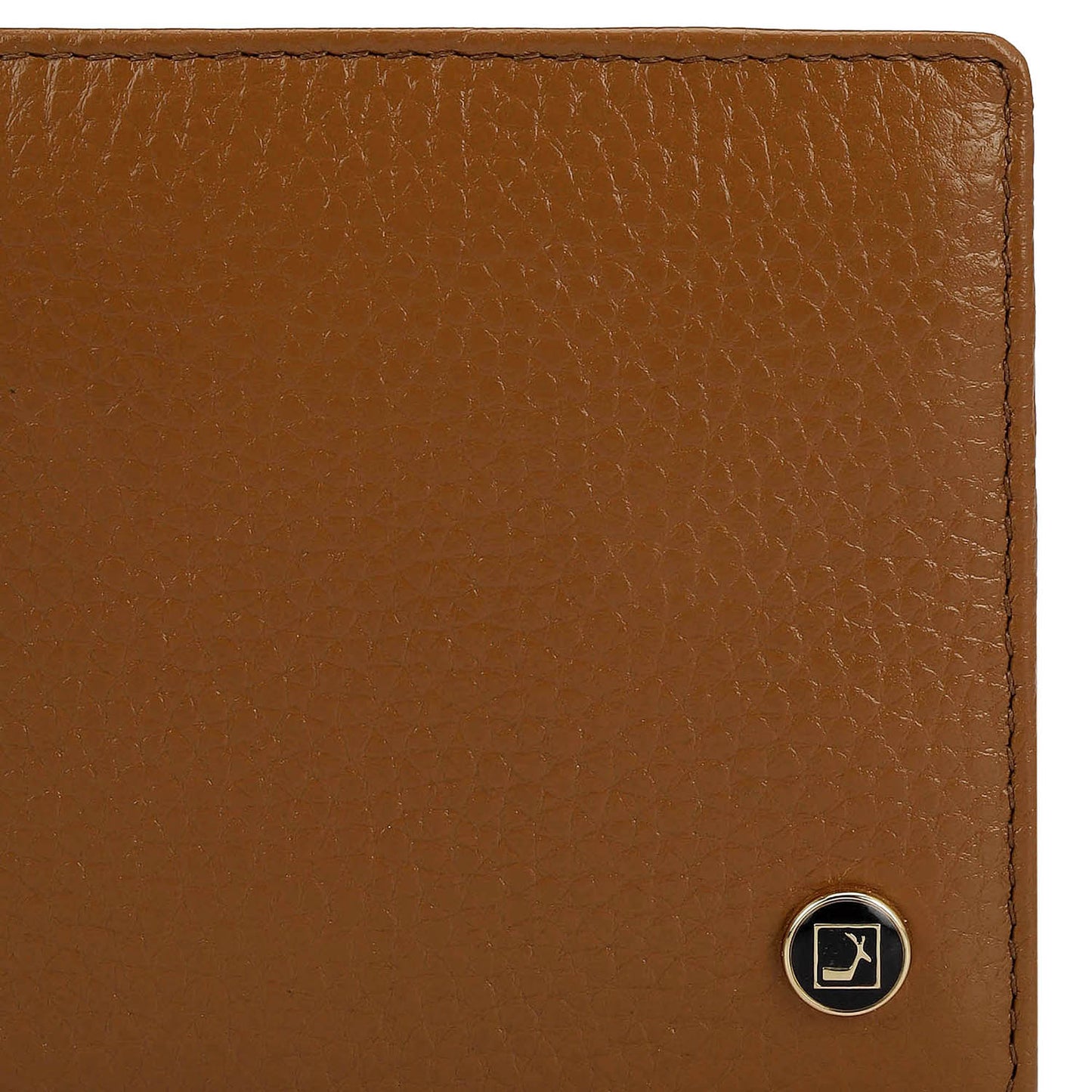 Caramel Bifold Leather Mens Wallet