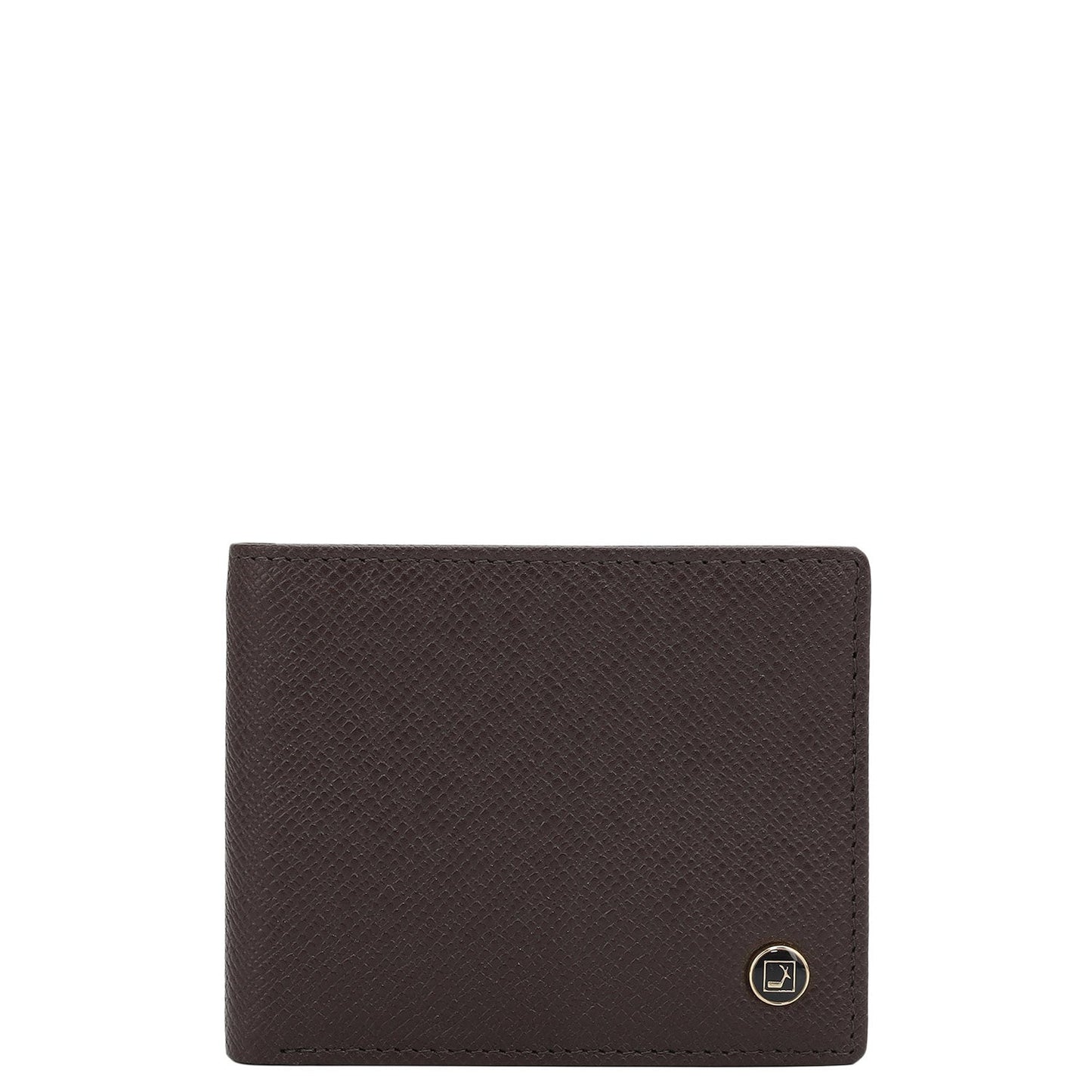 Chocolate Bifold Leather Mens Wallet