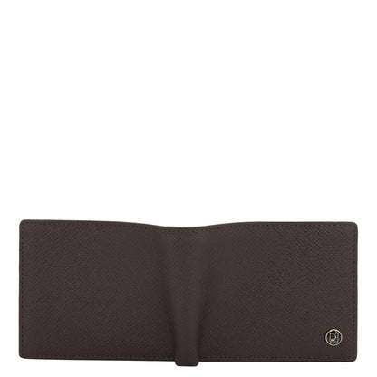 Chocolate Bifold Leather Mens Wallet