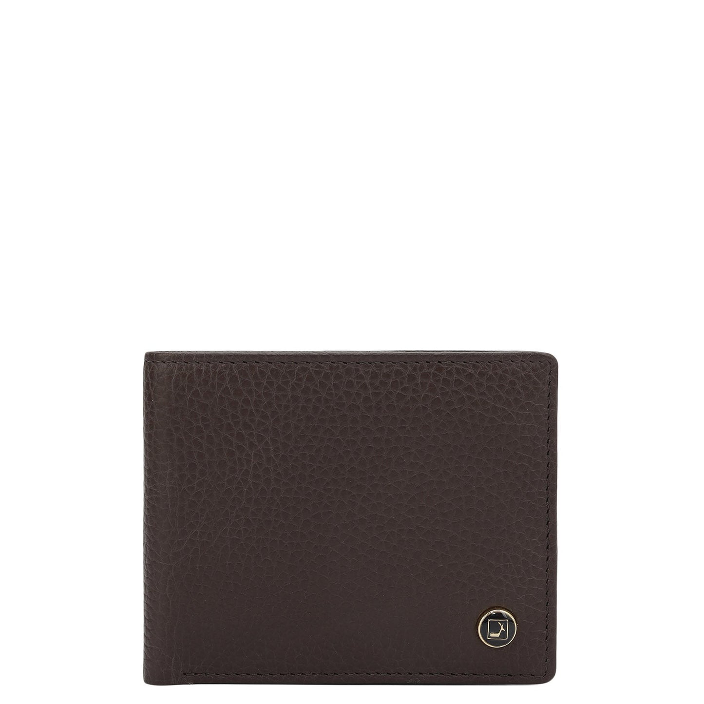 Chocolate Bifold Leather Mens Wallet