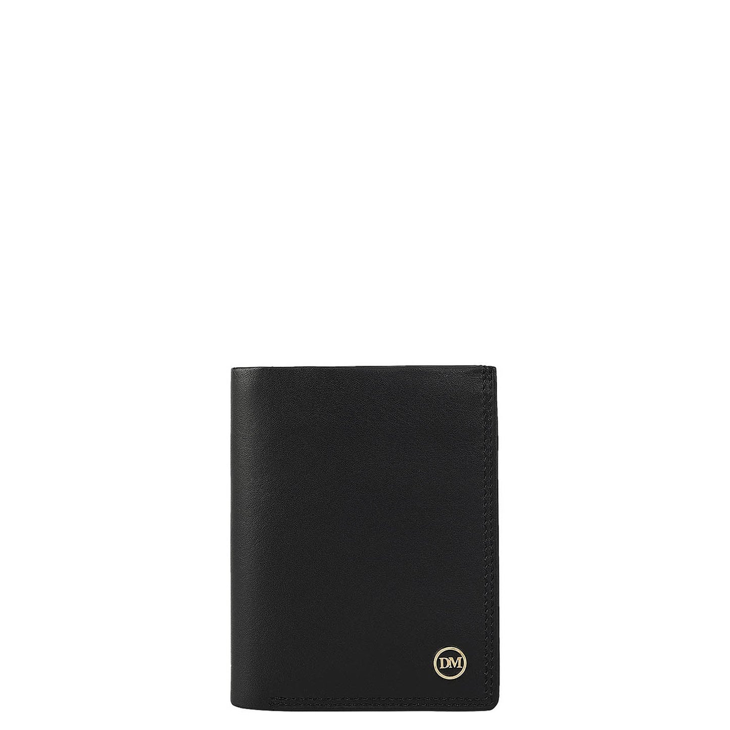 Black Bifold Leather Mens Wallet
