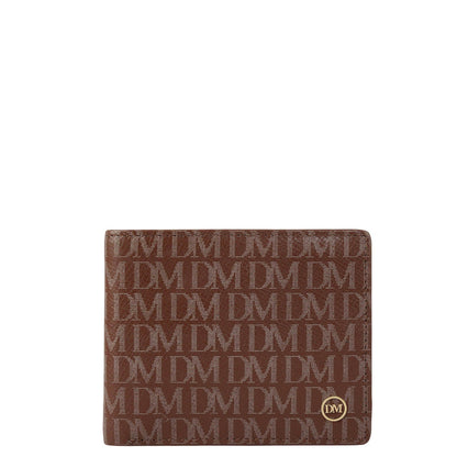 Date Bifold Leather Mens Wallet