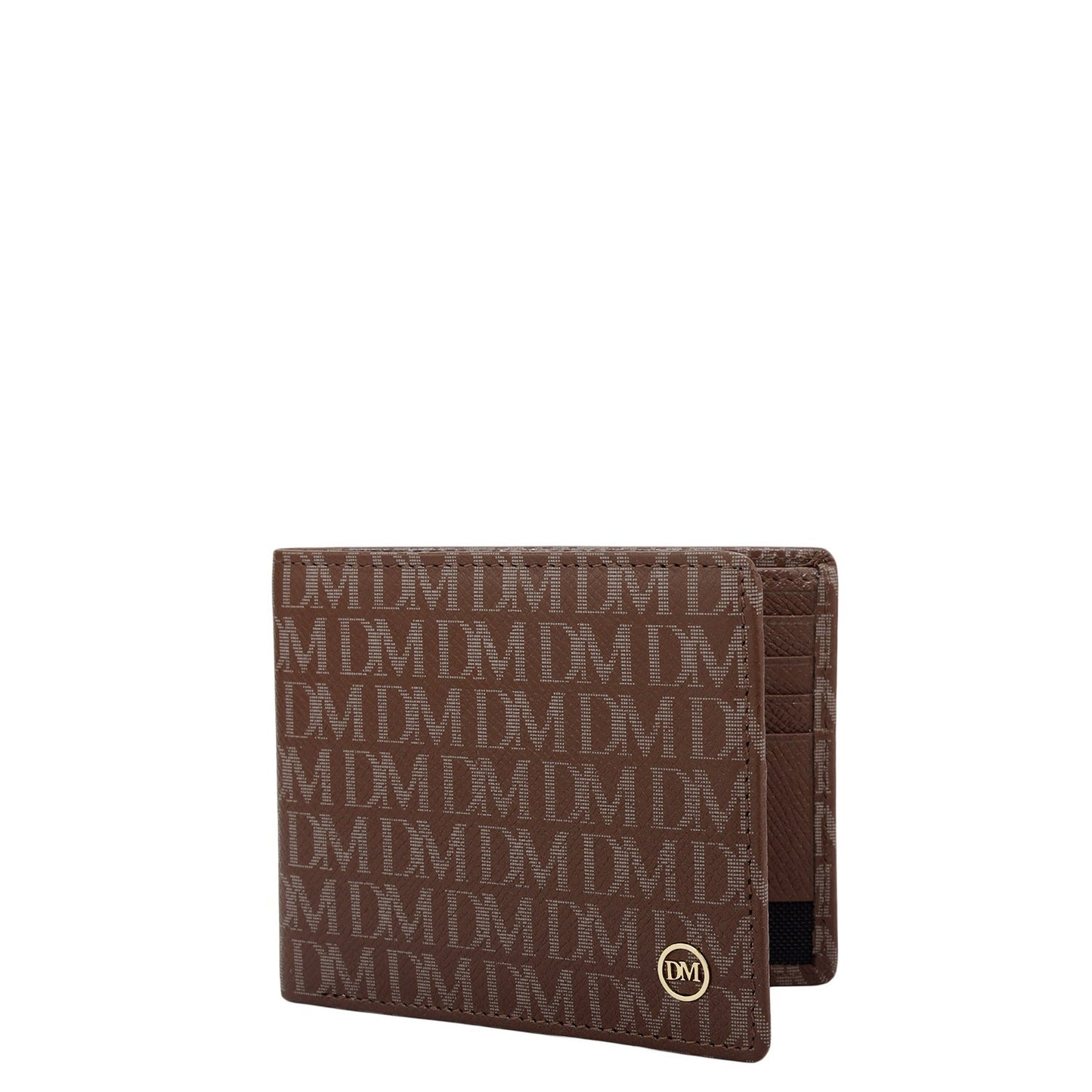 Date Bifold Leather Mens Wallet