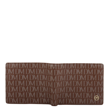 Date Bifold Leather Mens Wallet