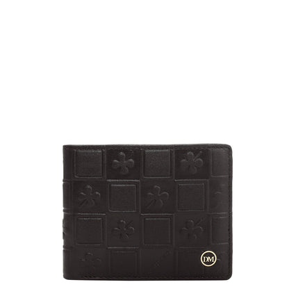 Dark Brown Bifold Leather Mens Wallet