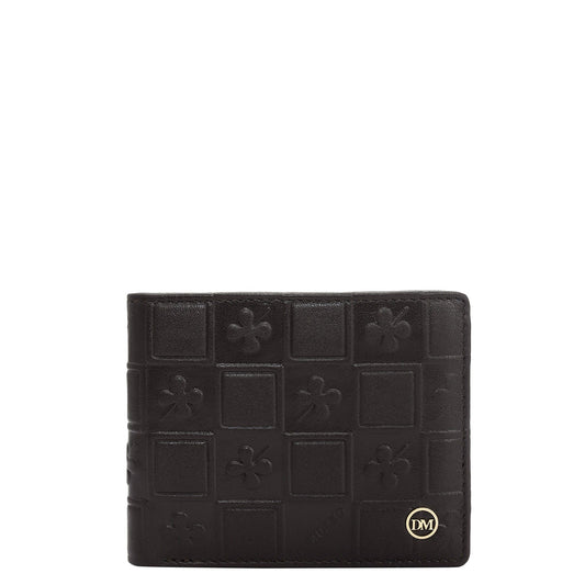 Dark Brown Bifold Leather Mens Wallet