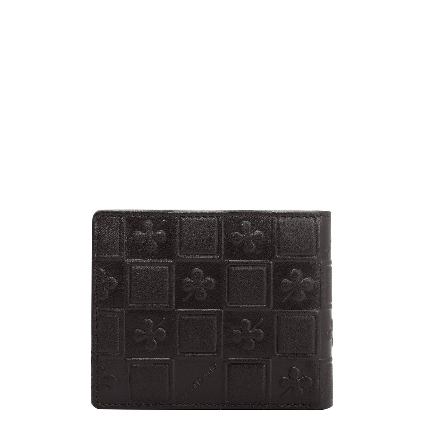 Dark Brown Bifold Leather Mens Wallet