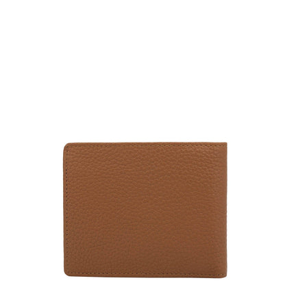 Tan Bifold Leather Mens Wallet