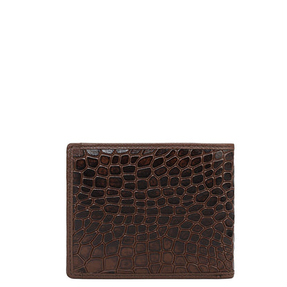 Date Bifold Leather Mens Wallet