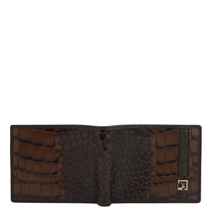 Date Bifold Leather Mens Wallet