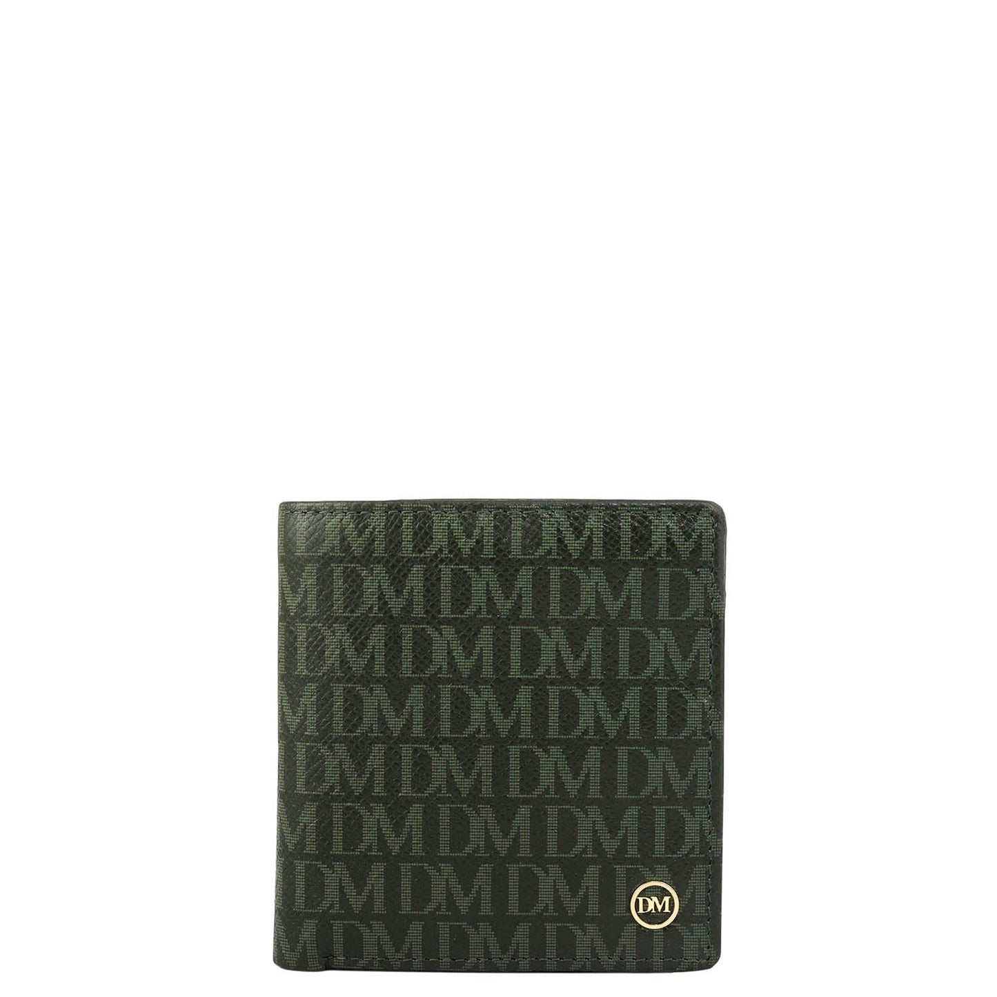Petrol Green Bifold Leather Mens Wallet
