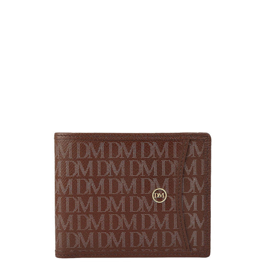 Date Bifold Leather Mens Wallet