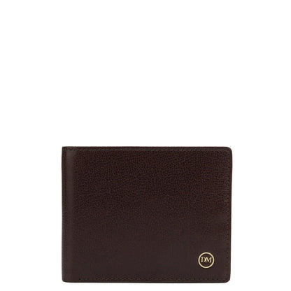 Brown Bifold Leather Mens Wallet