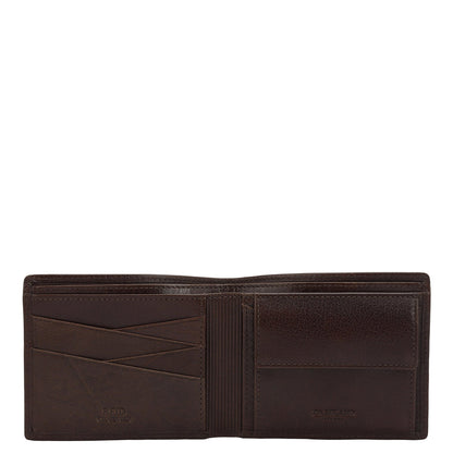 Brown Bifold Leather Mens Wallet