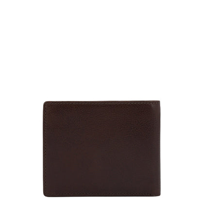 Brown Bifold Leather Mens Wallet