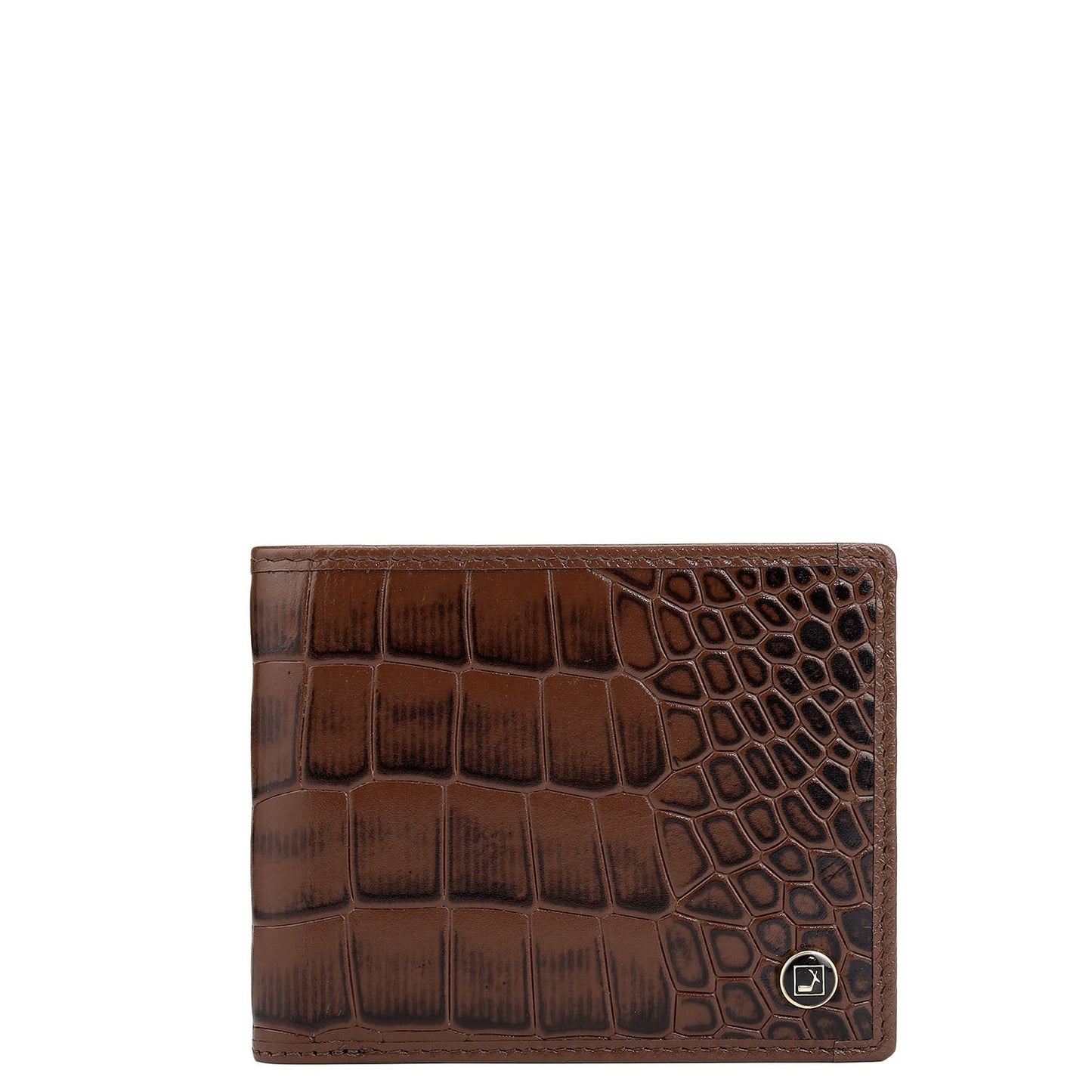 Brown Bifold Leather Mens Wallet