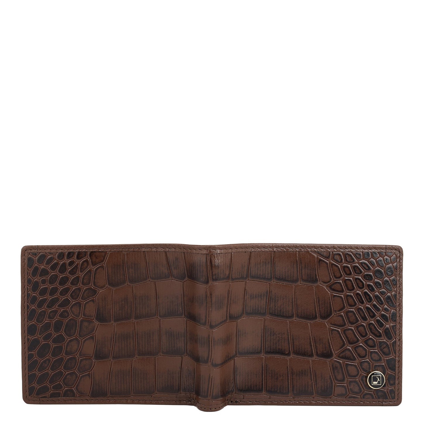 Brown Bifold Leather Mens Wallet
