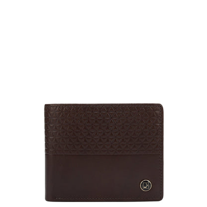 Brown Bifold Leather Mens Wallet