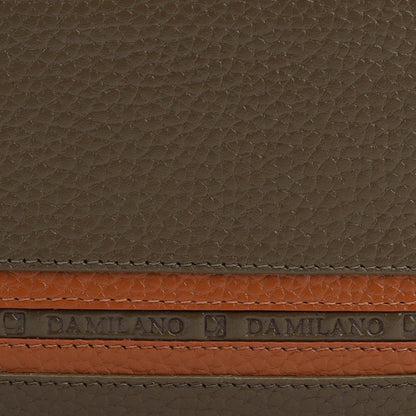 Wax Leather Mens Wallet - Moss