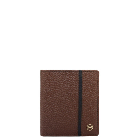 Espresso Bifold Leather Mens Wallet