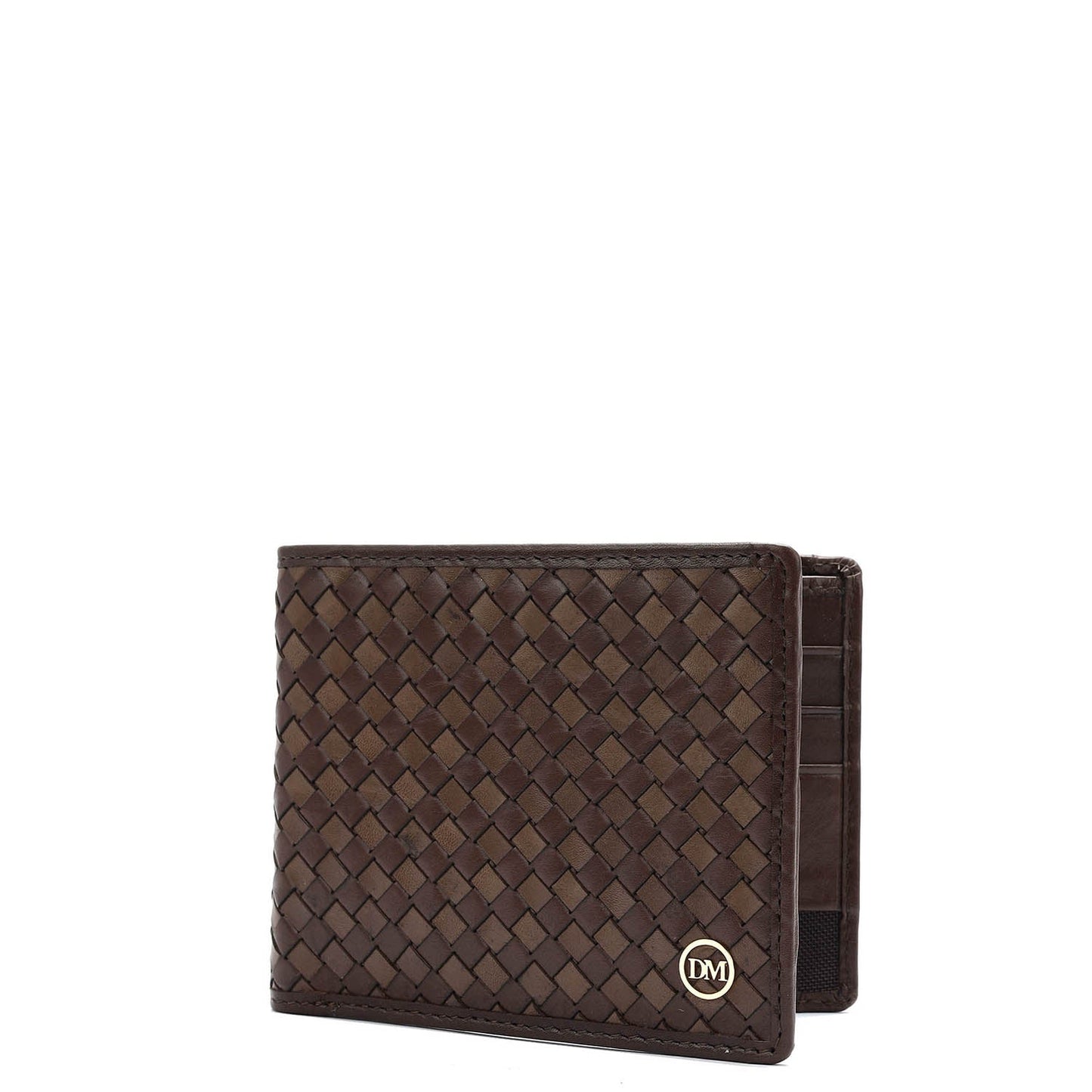 Mat Leather Mens Wallet - Black