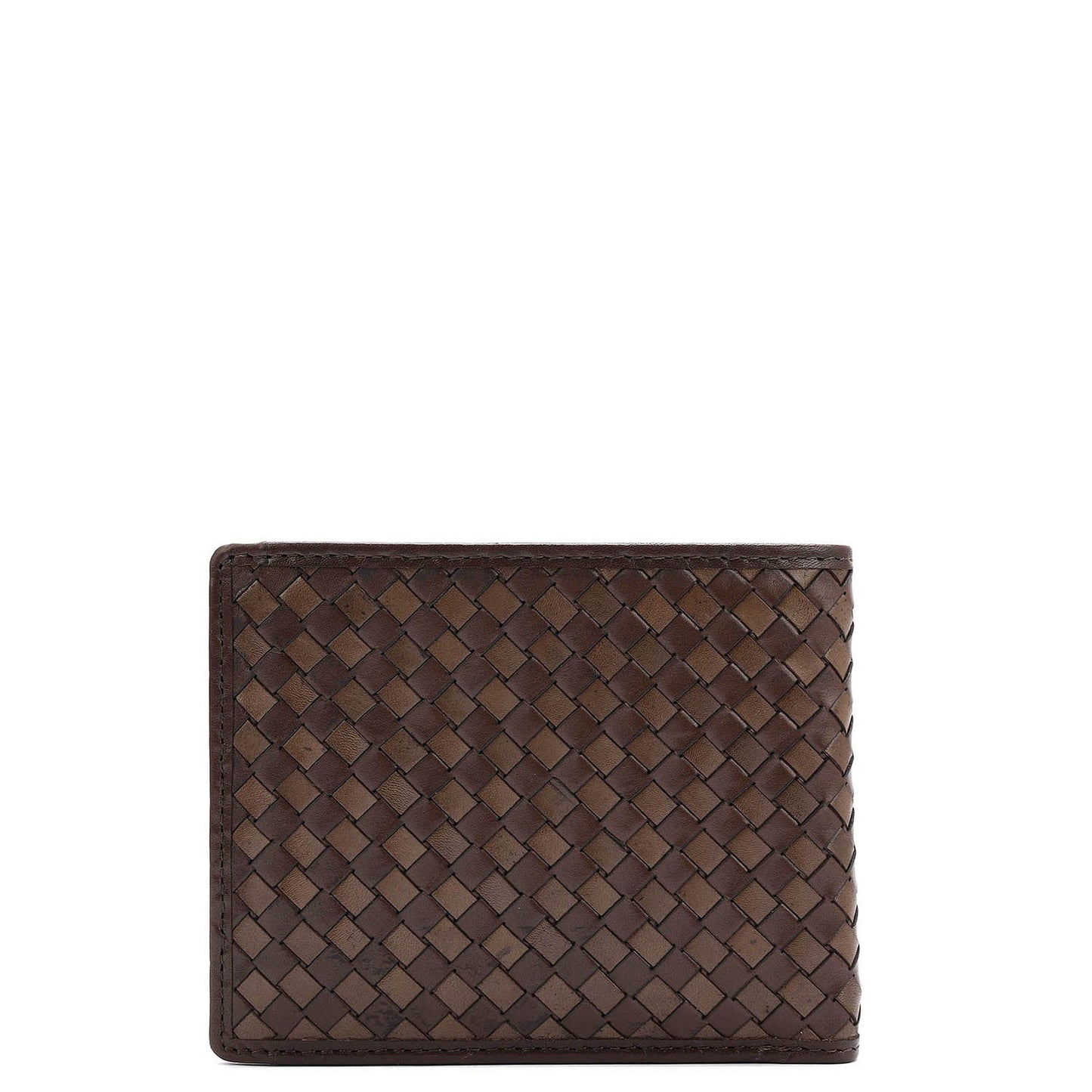 Mat Leather Mens Wallet - Black