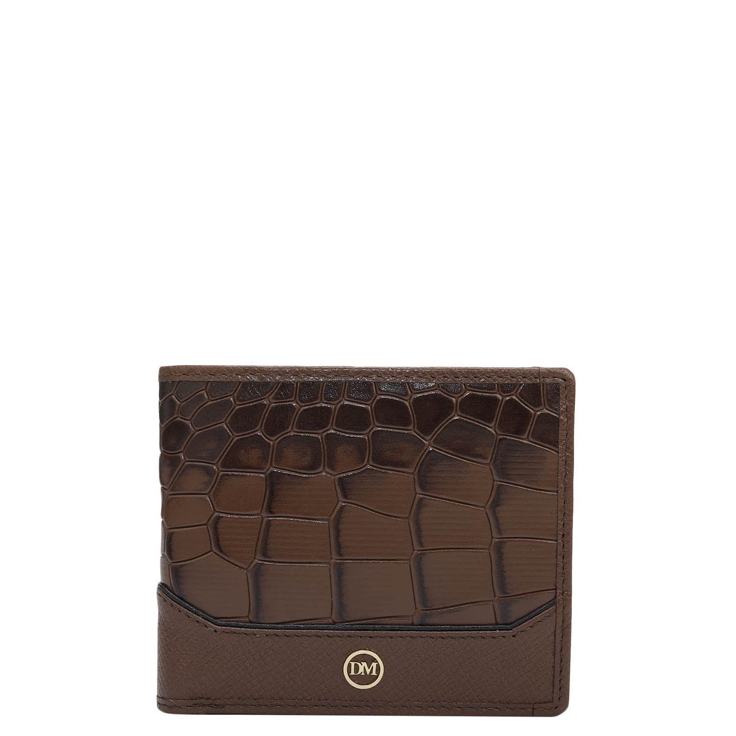 Date Bifold Leather Mens Wallet