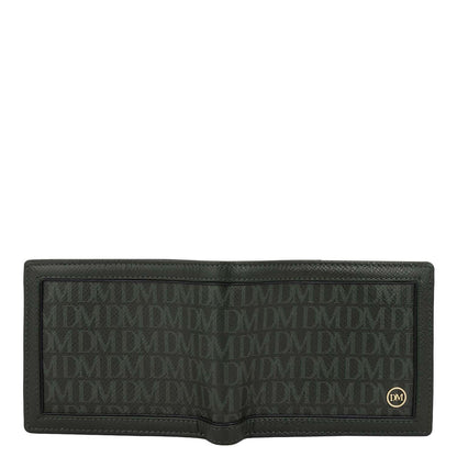 Petrol Green Bifold Leather Mens Wallet