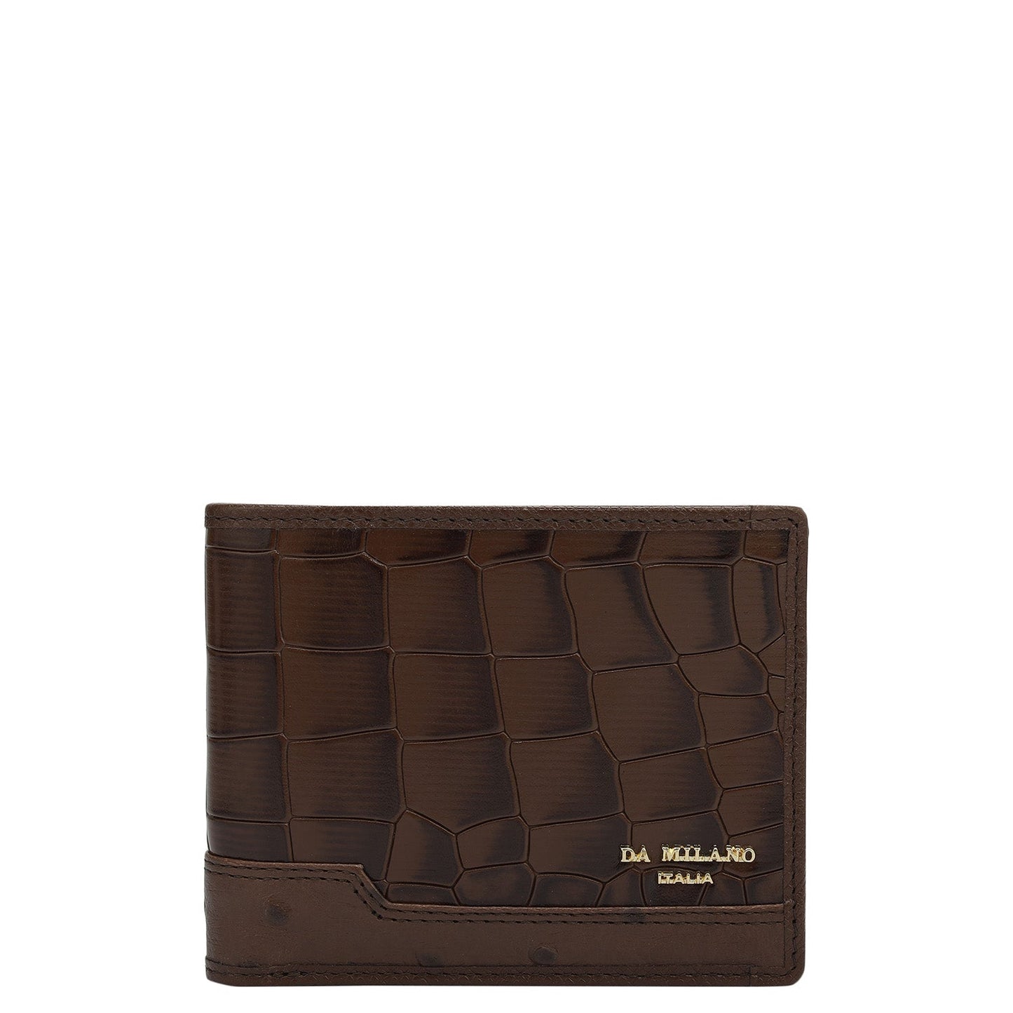 Date Bifold Leather Mens Wallet