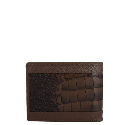 Date Bifold Leather Mens Wallet