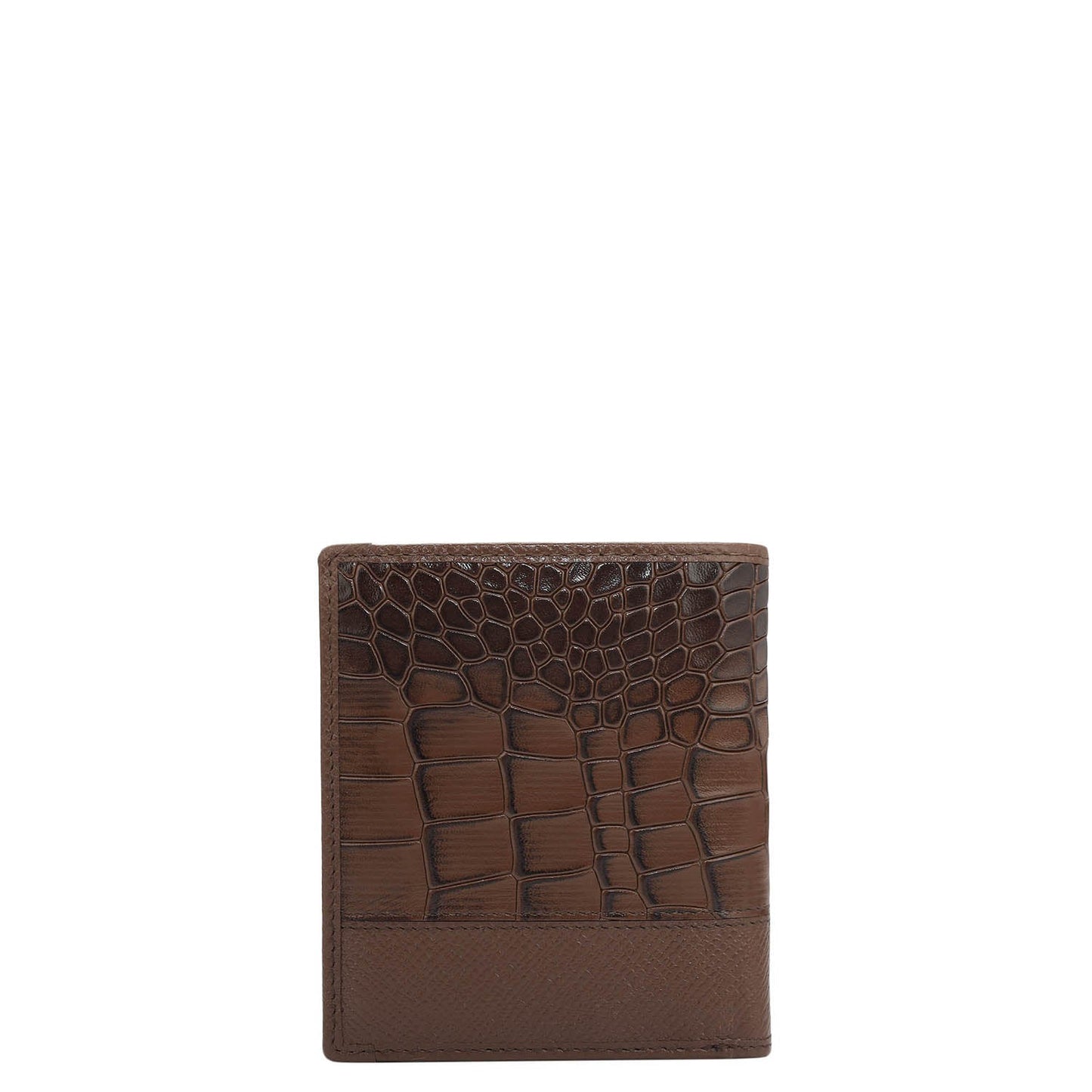 Date Bifold Leather Mens Wallet
