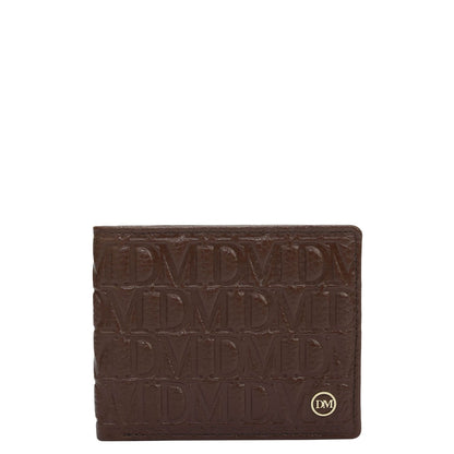 Espresso Bifold Leather Mens Wallet