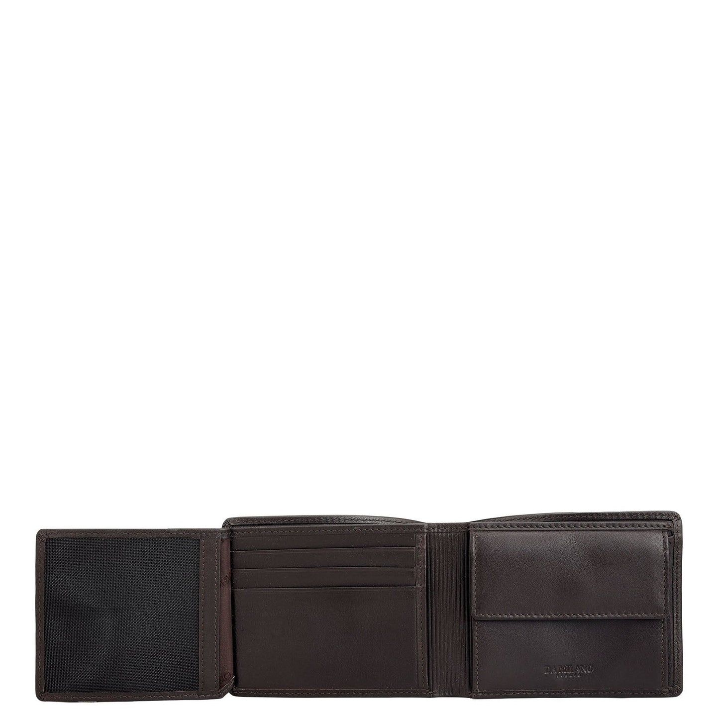 Brown Bifold Leather Mens Wallet