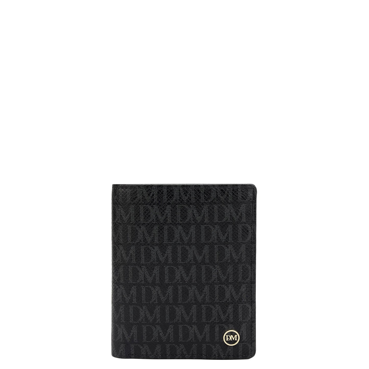 Black Bifold Leather Mens Wallet